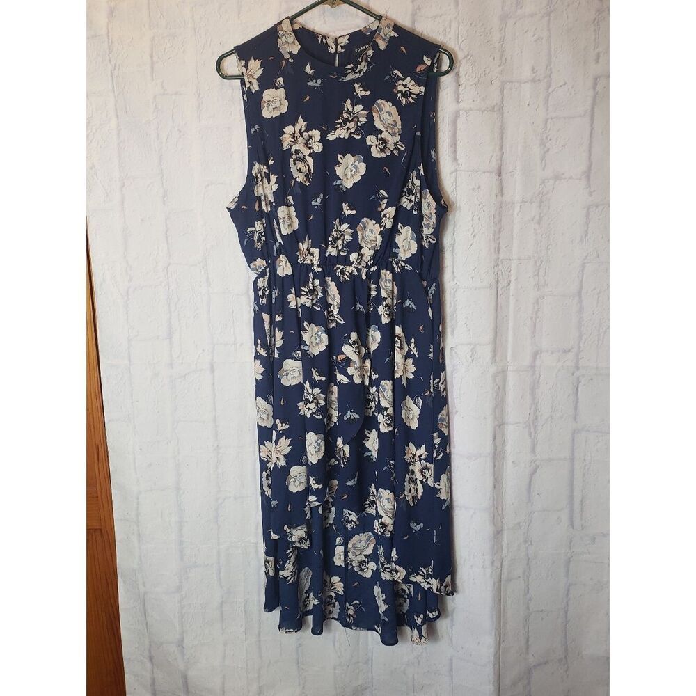 TORRID High Low Floral Sleeveless Dress 2X